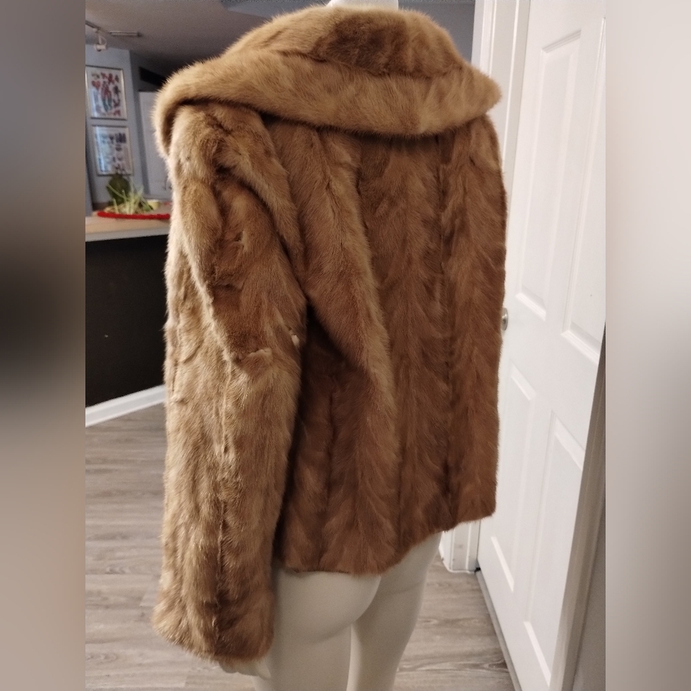 Vintage Mink Coat - Picture 5 of 6